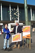 DANKE Aktion fuer Bahnkunden