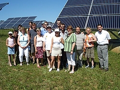 Solarstrompark-Besichtigung